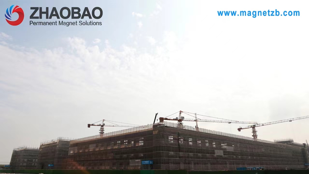 ZHAOBAO MAGNET to Reach 8000 Tons of Neodymium Magnet Production Capacity by 2025 with New Factory Construction