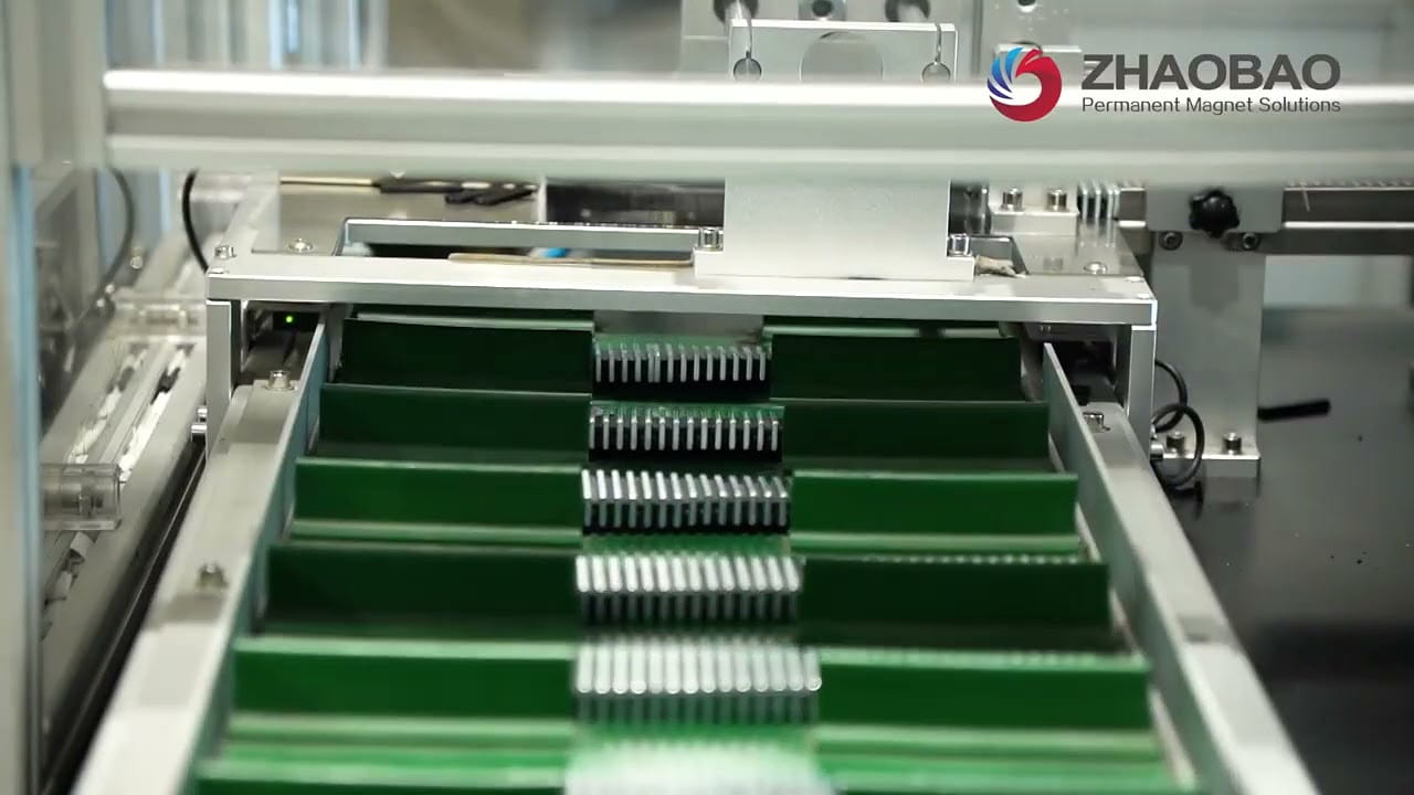 ZHAOBAO MAGNET Automated Inspection for Precision Mass Production